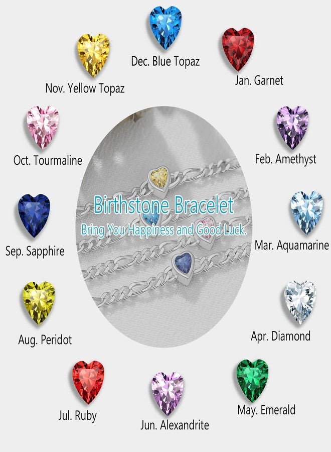 PROSILVER Cute Bracelets Bracelts June Birthstone Sterling Silver Adjustable Bracelet Sister Bracelets - Image 4